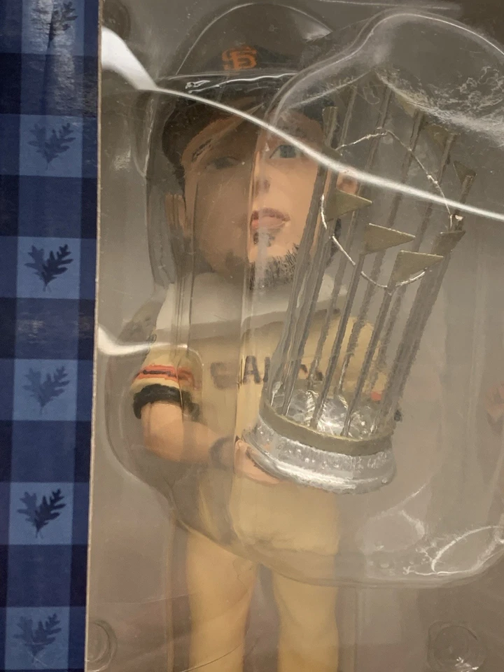 Madison Bumgarner Serie Mundial Trofeo Bobblehead 2010 Nuevo en caja/2010 ¡¡Difícil de encontrar!!! Foto 2 de 4