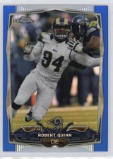 2014 Topps Chrome Blue Refractor 52/199 Robert Quinn #74 1u6