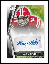 2022 SAGE Autographs Green #A-MM Max Mitchell AU