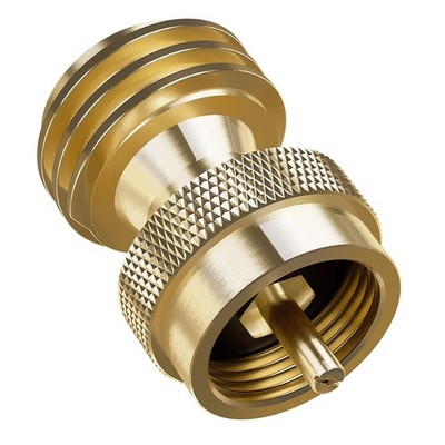 Propane Tank Adapter, 1 Lb to 20 Lb Converter, Hook Up Small Propane Tanks to...