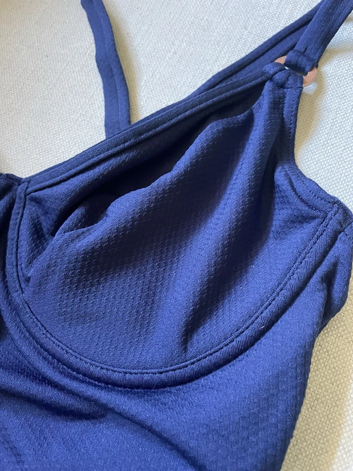 Triumph Badeanzug Pop-Art Flair 38D Dunkelblau NEU! - Bild 4 von 4