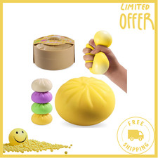 Squishy Bun Rainbow Mystery Soft Scented Stress Relief Toy for Kids  Adults Fun