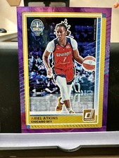 2025 Panini Donruss WNBA - Ariel Atkins #74 Purple Laser /99. Washington