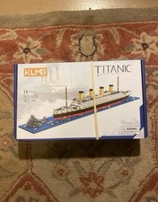 KLMEI Titanic Ship DIY Mini Bricks Building Blocks 1872 Pcs  8001 OPENED BOX