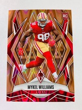 2025 Panini Phoenix Football Mykel Williams RC Seismic Bronze /15