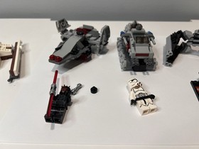 LEGO Star Wars Microfighter Lot Minifigures 75224, 75028, 9676, 75127, 30498