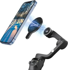 OM Magnetic Phone Mount for DJI Osmo Mobile 7P/OM 7/OM 6/SE/OM 5/OM 4 Black 