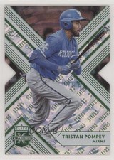 2018 Panini Elite Extra Edition Status Emerald Die-Cut 37/49 Tristan Pompey he4