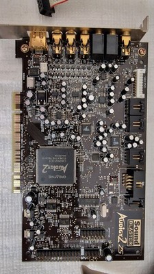 Creative Sound Blaster Audigy 2 ZS SB0350 PCI Retro Gaming Sound Card + Gameport