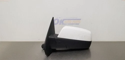 16 CHEVY SILVERADO 1500 POWER EXTERIOR SIDE VIEW MIRROR LEFT DRIVER WHITE