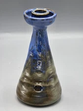 Vintage Shearwater Pottery Candle Holders SIGNED James Anderson, Mississippi