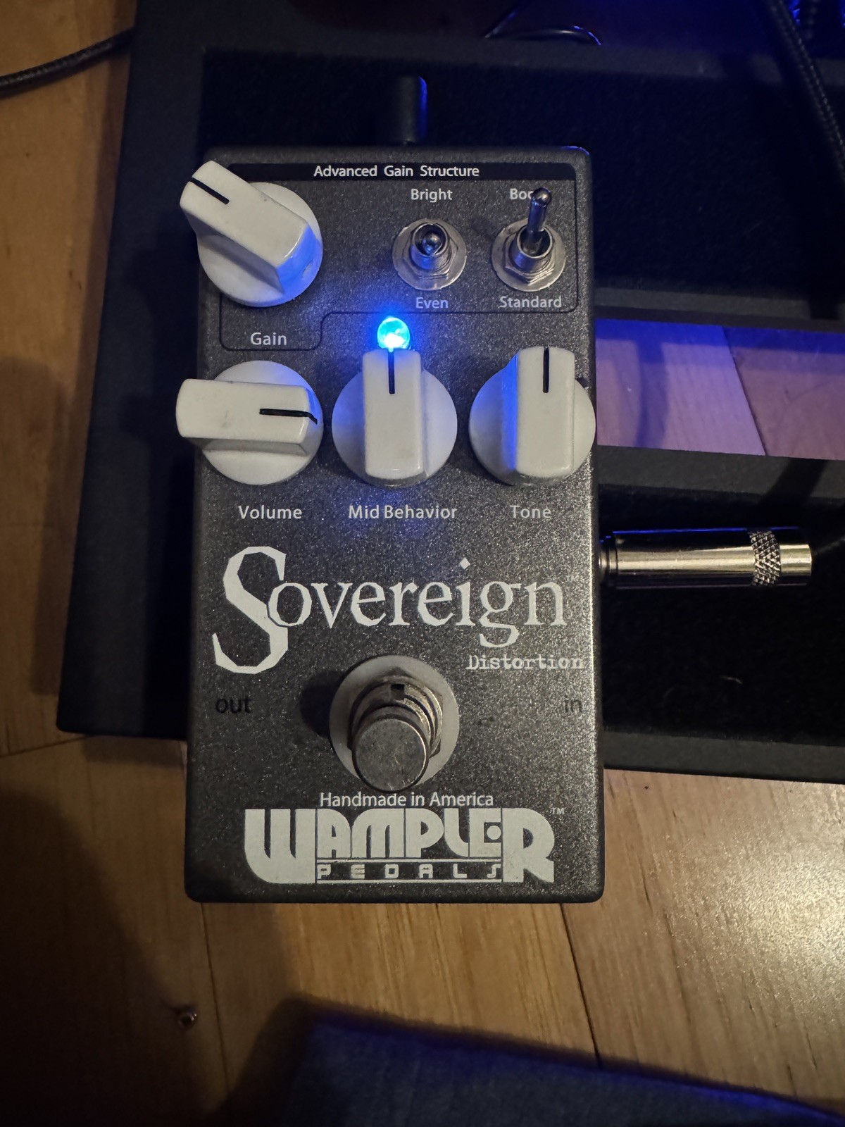 Wampler Sovereign Distortion Guitar Effects Pedal P-29949