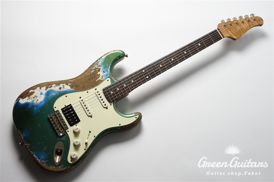 ギター Xotic XSC-2 super heavy aged Xotic XSC-2 - Vintage Lake Placid Blue Super Heavy Aged