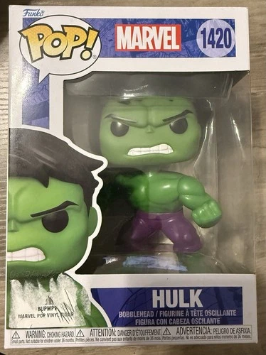 Funko Pop! Marvel: The Hulk #1421 Marvel Collector Corps