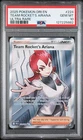 2025 POKEMON DRI EN-DESTINED RIVALS ULTRA RARE #224 TEAM ROCKET'S ARIANA PSA 10