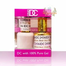DND DC Soak Off Gel Polish Duo #2436 - Blush Haze