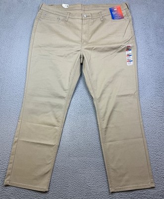 Levis 541 Jeans Men 44x32 B&T Beige Lightweight Stretch Athletic Fit Taper 30 In