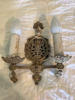 Vintage Art Deco Wall Sconce