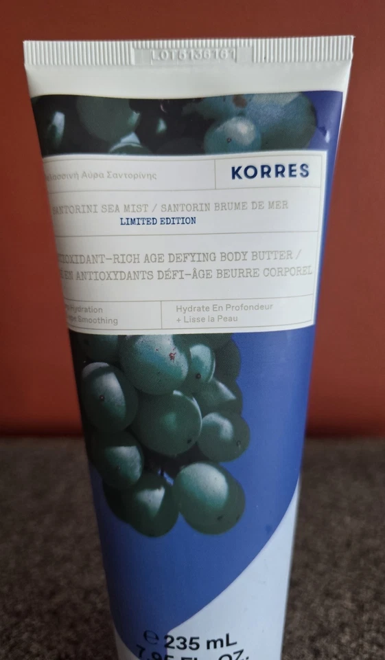 Korres Santorini Sea Mist Body Butter 235 ml edición limitada loción antiedad Foto 2 de 4