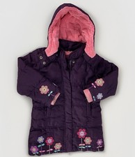 Girls Tigerlily Embroidered Floral Jacket Size 4 Y Color Burgundy