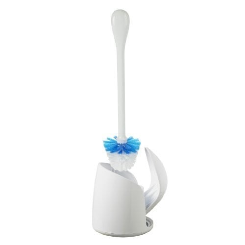 OXO Good Grips Compact Toilet Brush and Canister (White) - Afbeelding 2 van 2