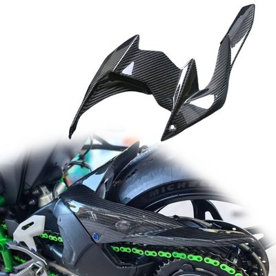 100% Carbon Fiber Rear Wheel Fender Guard For Kawasaki Ninja H2 H2R 2015-2023