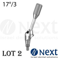 Lot x 2 Dental Multi Unit only 17  Neo Dent GM compatible Fit 3 mm