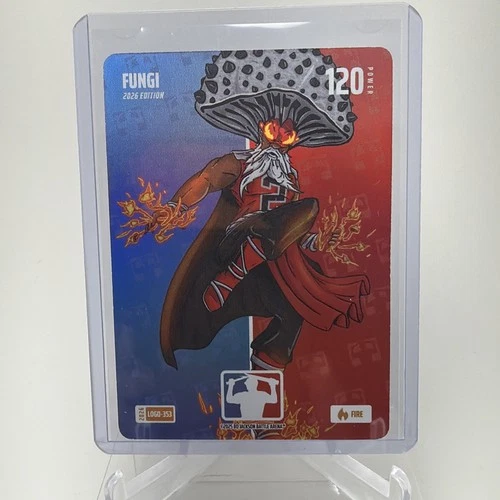2026 Bo Jackson Battle Arena Logo foil Fire FUNGI LOGO-353