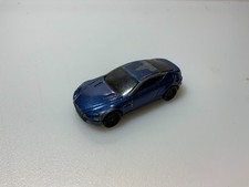 Vintage 2015 Hot Wheels Aston Martin V8 Vantage Exotic Blue 1:64 Diecast Toy Car