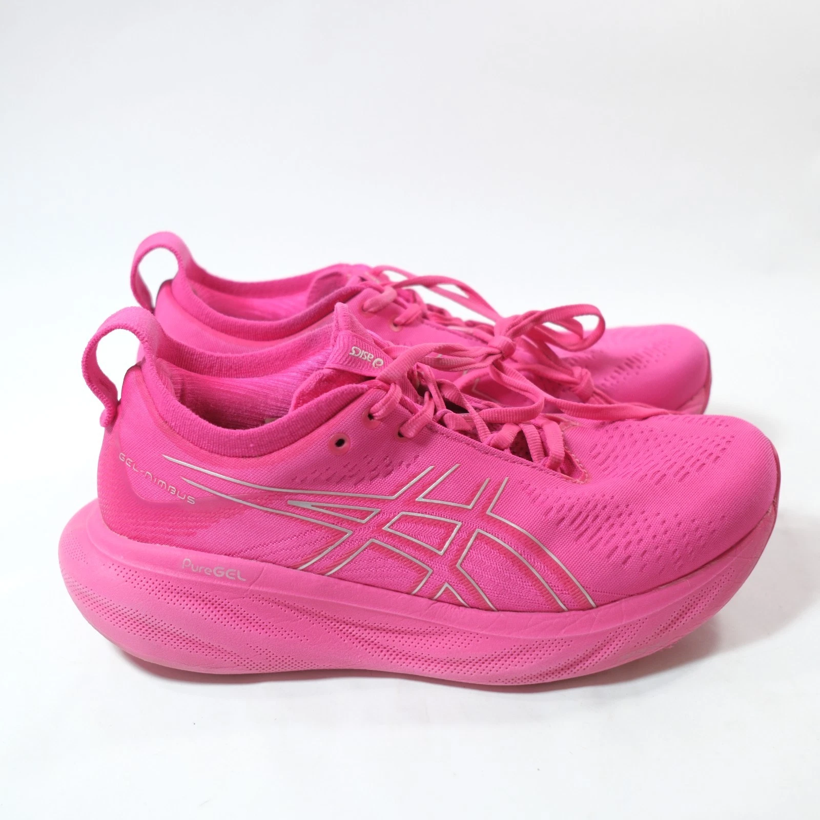 ASICS Gel Nimbus 25 Rosa Rave Argento Puro Donna 1012B356 Taglia 8 5