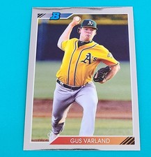 2020 Bowman Heritage Chrome Prospects #92CP-GV Gus Varland BASEBALL Card I9
