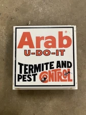 Arab U Do It Termite Pest Control Light Up Sign  Bug Killer