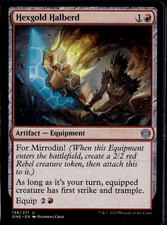 Hexgold Halberd - 136/271/- Foil - NM - MTG Magic the Gathering