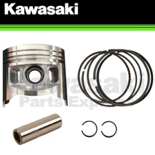 NEW 2002-2009 KAWASAKI KLX110 PISTON KIT COMPLETE (PISTON, PIN, RINGS, CIRCLIPS)