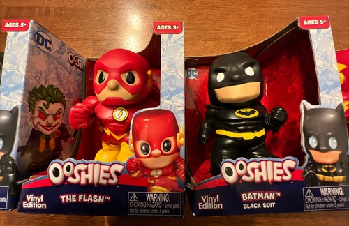 DC Ooshies Vinyl Edition 4" series Batman and or Flash avaliable