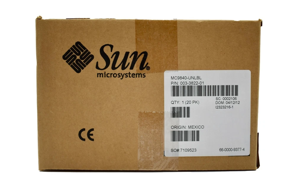 Sun StorageTek Tape Cartridge 9840 20pk, 003-3822-01 - SEALED NEW - Image 2 of 4