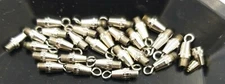 NOS  Silver Lot of Male Screw On Catch Clasps Steampunk Art? Projects #OK731