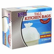 Nicole Home Collection 13 Gallon Trash Bags VALUE PACK