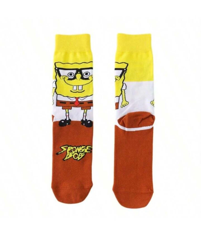 Juego de dos calcetines cortos Bob Esponja y Patrick niñas/niños talla única Foto 4 de 4