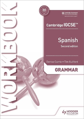 Thumbnail - Denise Currie Timot Cambridge Igcse™ Spanish Grammar Workbook Sec