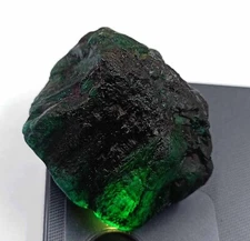 495-505 Christmas Offer Natural Green Emerald Dyed Rough Brazil Gemstone DSO