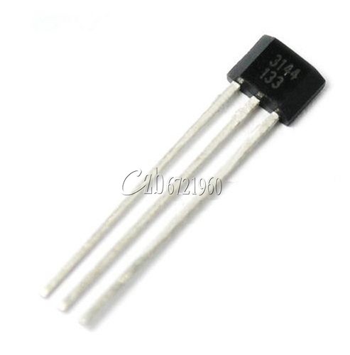 50Pcs New A3144 A3144E OH3144E Hall Effect Sensor - Picture 2 of 6