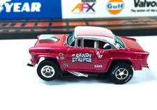 Ho Slot Cars, 55 Chevy Race Car, Autoworld Ultra G/ AFX Type,  All  New Perfect.