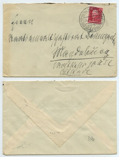 75793 - Sonderstempel: Nordhausen, die 1000 jährige Stadt am Harz - 23.5.1927