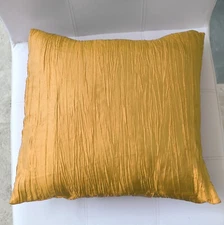 lovemyfabric Crinkle Style Crushed Taffeta Decorative Throw Pillow/Cushion Cover
