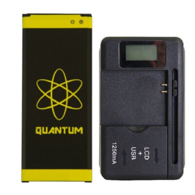 Quantum 6960mAh Extended Slim Battery +Charger for Samsung Galaxy Note 4 SM-N910
