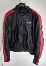 Tuta moto divisibile in pelle