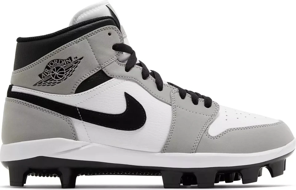 Jordan 1 Retro MCS Masculino Multi Tamanho LT Cinza Fumaça/Preto-Branco AV5354-012 Frete Rápido - Imagem 2 de 4