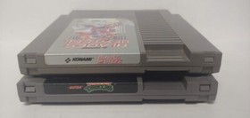 TMNT Ninja Turtles + Blades of Steel - Nintendo NES Aut&eacute;ntico Juego Probado Funciona