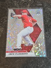 2021 Panini Mosaic Jack Flaherty Quick Pitch Silver Prizm 🔥 Cardinals #170